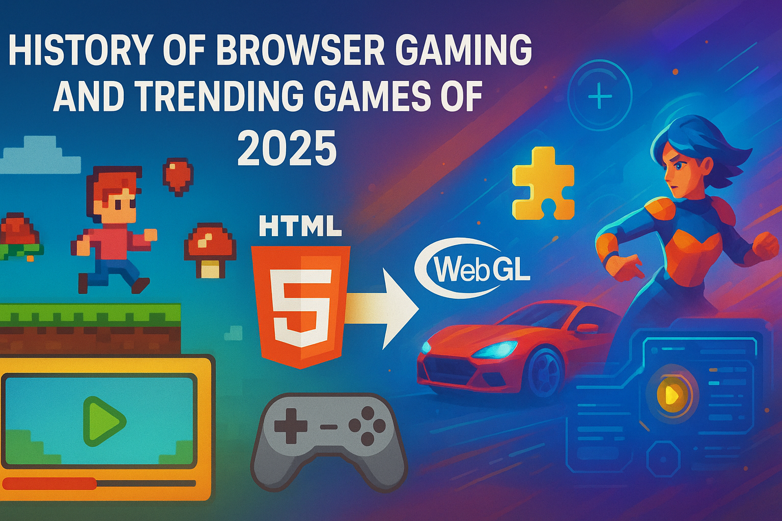 History of Browser Gaming and Trending Games of 2025